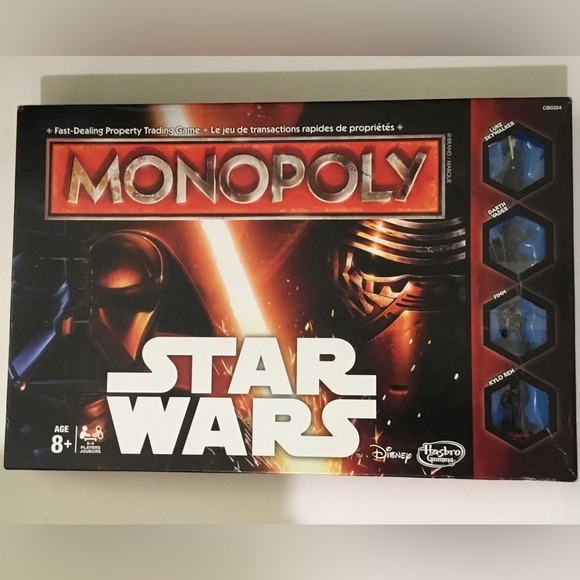Star Wars The Force Awakens Monopoly Board Game - Picture 1 of 6